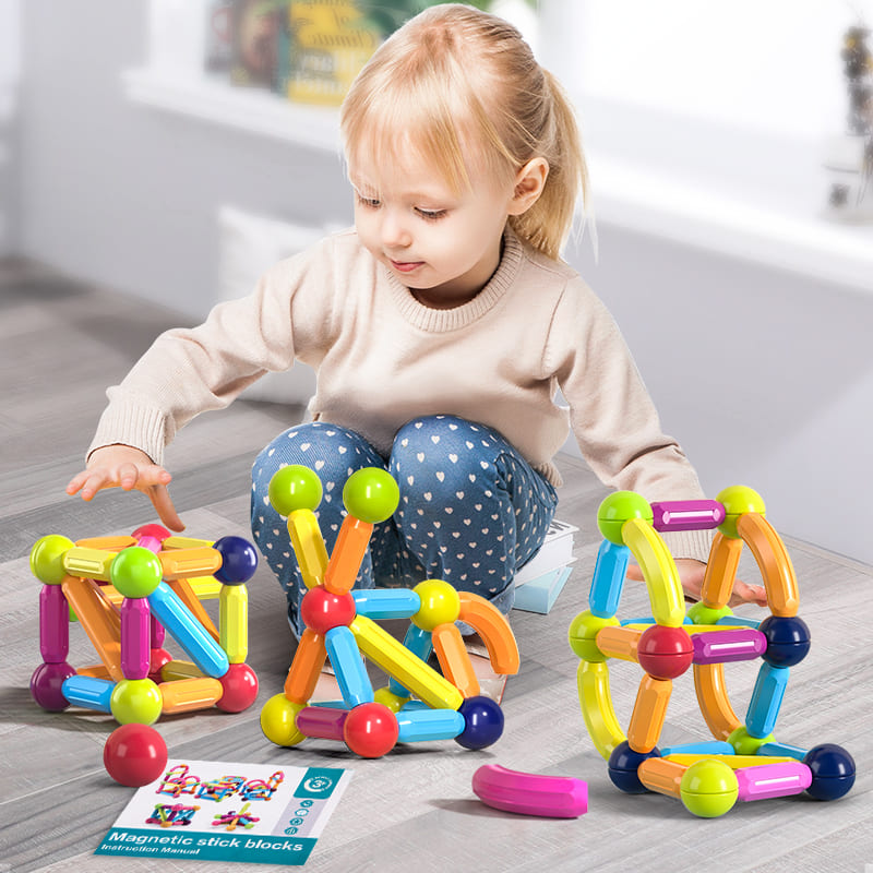 Juego de Construcción Magnético para Niños