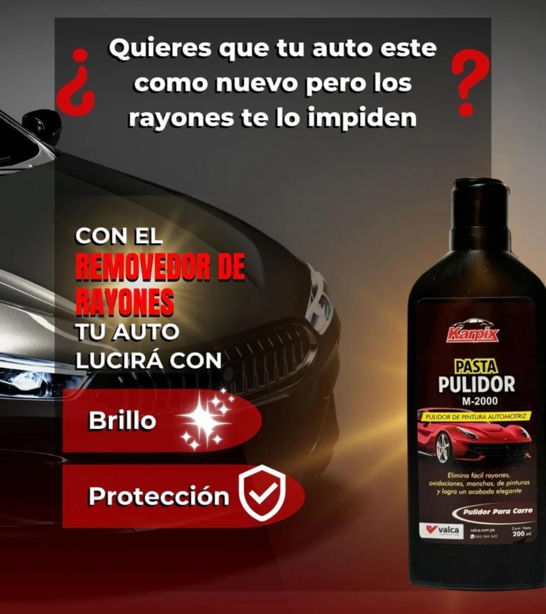 REMOVEDOR DE RAYONES KARPIX