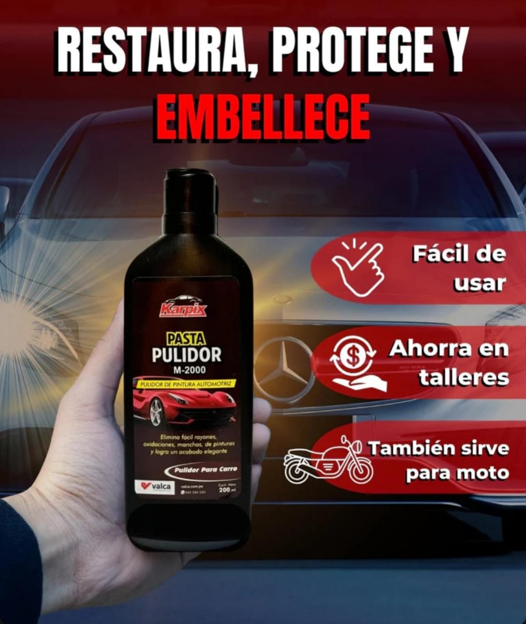 REMOVEDOR DE RAYONES KARPIX