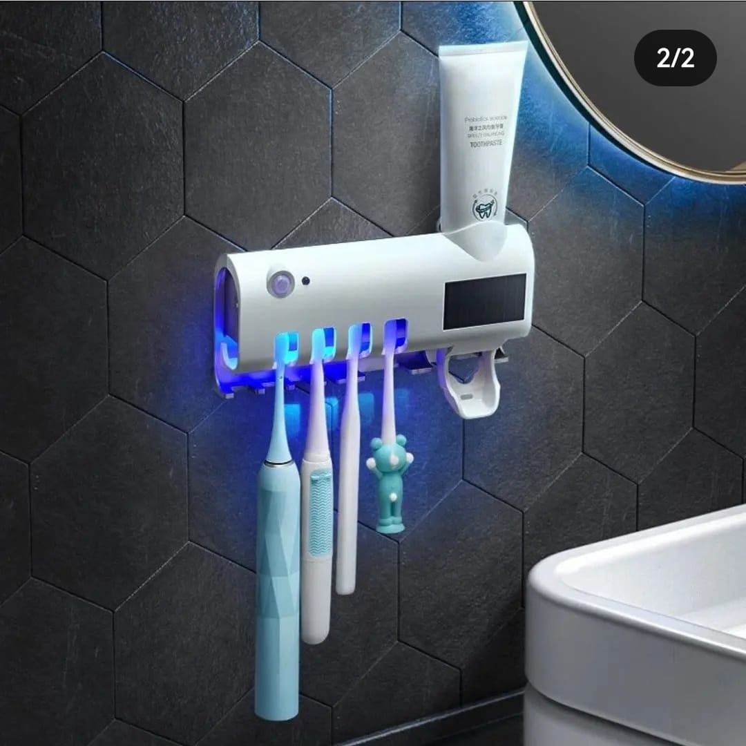 Porta cepillo esterilizador con uv